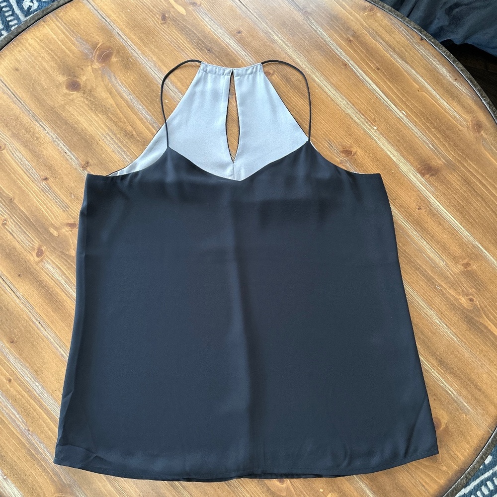 Express Reversible Black/Gray camisole top Small